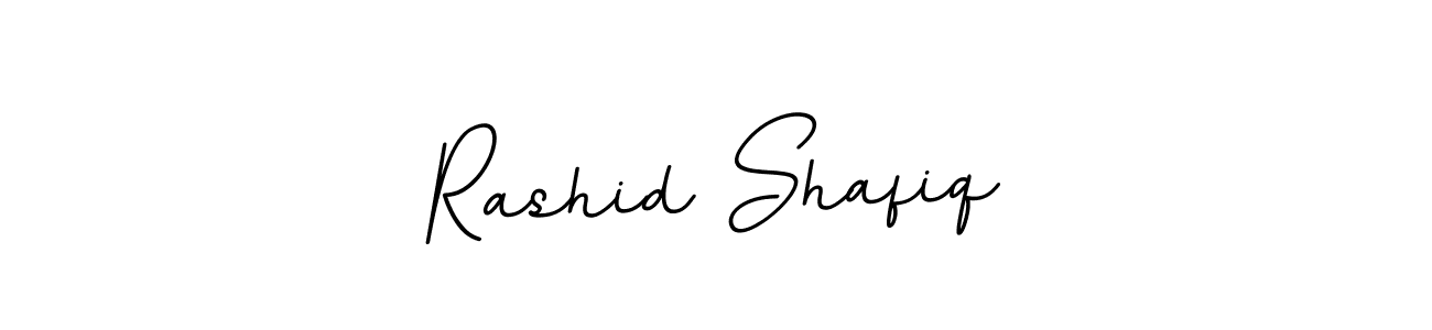 Design your own signature with our free online signature maker. With this signature software, you can create a handwritten (BallpointsItalic-DORy9) signature for name Rashid Shafiq. Rashid Shafiq signature style 11 images and pictures png