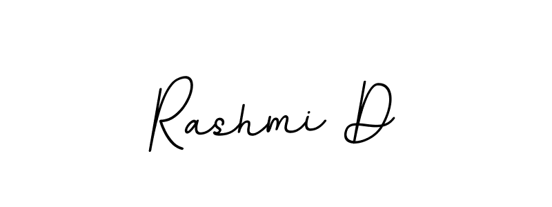 Use a signature maker to create a handwritten signature online. With this signature software, you can design (BallpointsItalic-DORy9) your own signature for name Rashmi D. Rashmi D signature style 11 images and pictures png