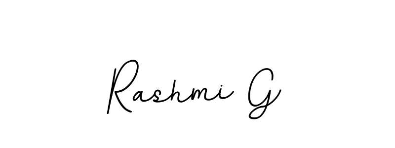 It looks lik you need a new signature style for name Rashmi G. Design unique handwritten (BallpointsItalic-DORy9) signature with our free signature maker in just a few clicks. Rashmi G signature style 11 images and pictures png