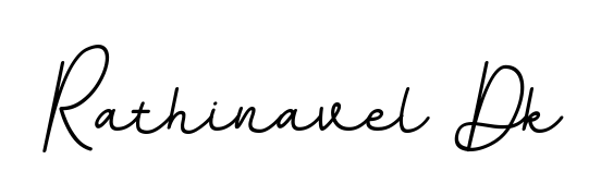 The best way (BallpointsItalic-DORy9) to make a short signature is to pick only two or three words in your name. For converting this name Rathinavel Dk. Rathinavel Dk signature style 11 images and pictures png