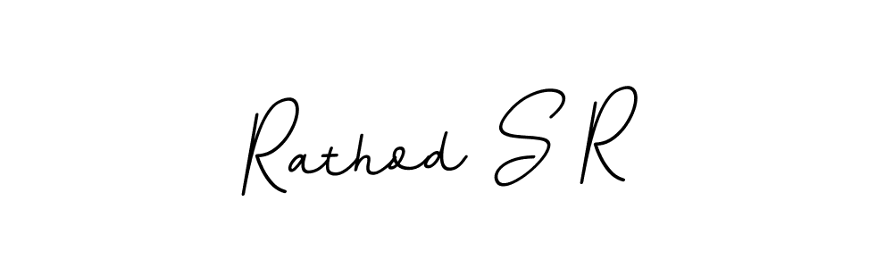 How to Draw Rathod S R signature style? BallpointsItalic-DORy9 is a latest design signature styles for name Rathod S R. Rathod S R signature style 11 images and pictures png