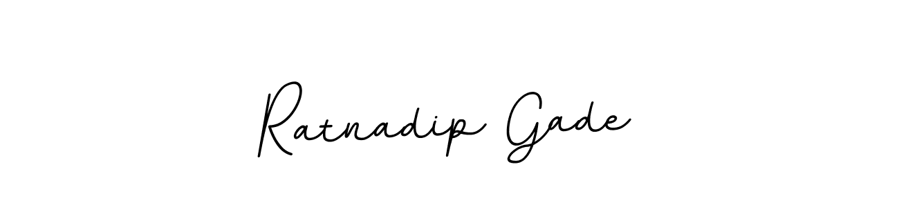 Design your own signature with our free online signature maker. With this signature software, you can create a handwritten (BallpointsItalic-DORy9) signature for name Ratnadip Gade. Ratnadip Gade signature style 11 images and pictures png