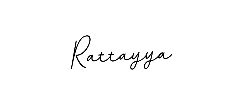 Use a signature maker to create a handwritten signature online. With this signature software, you can design (BallpointsItalic-DORy9) your own signature for name Rattayya. Rattayya signature style 11 images and pictures png