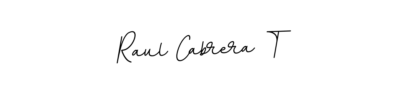 This is the best signature style for the Raul Cabrera T name. Also you like these signature font (BallpointsItalic-DORy9). Mix name signature. Raul Cabrera T signature style 11 images and pictures png