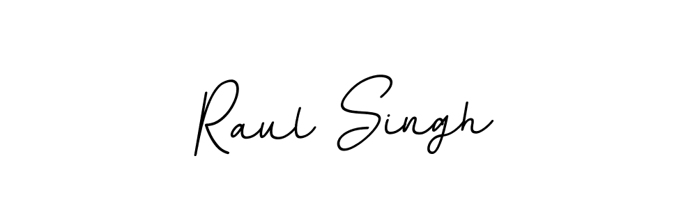 Design your own signature with our free online signature maker. With this signature software, you can create a handwritten (BallpointsItalic-DORy9) signature for name Raul Singh. Raul Singh signature style 11 images and pictures png