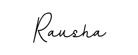 Similarly BallpointsItalic-DORy9 is the best handwritten signature design. Signature creator online. You can use it as an online autograph creator for name Rausha. Rausha signature style 11 images and pictures png