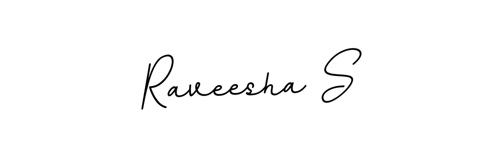 It looks lik you need a new signature style for name Raveesha S. Design unique handwritten (BallpointsItalic-DORy9) signature with our free signature maker in just a few clicks. Raveesha S signature style 11 images and pictures png