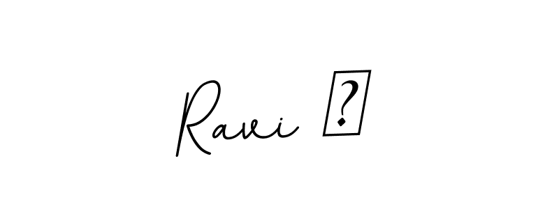 It looks lik you need a new signature style for name Ravi ❤. Design unique handwritten (BallpointsItalic-DORy9) signature with our free signature maker in just a few clicks. Ravi ❤ signature style 11 images and pictures png