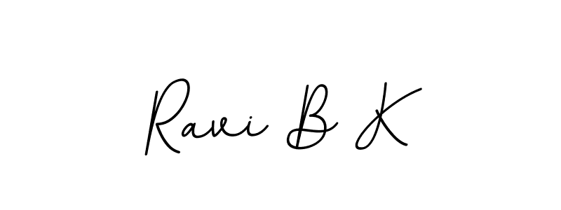 You can use this online signature creator to create a handwritten signature for the name Ravi B K. This is the best online autograph maker. Ravi B K signature style 11 images and pictures png