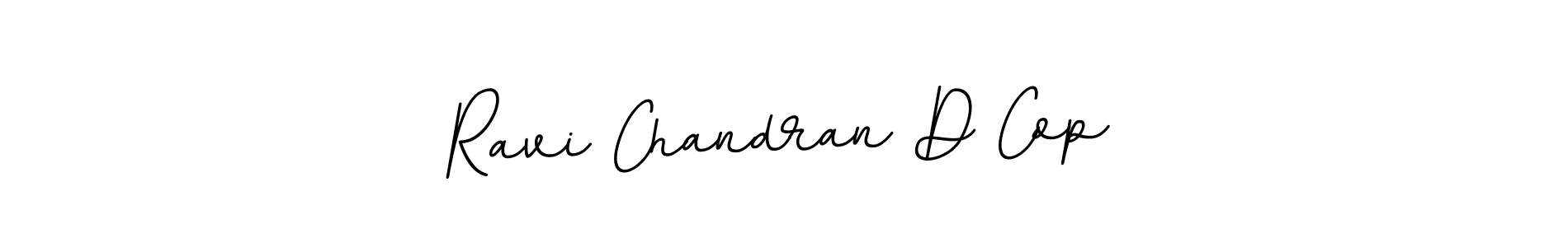 Use a signature maker to create a handwritten signature online. With this signature software, you can design (BallpointsItalic-DORy9) your own signature for name Ravi Chandran D Cop. Ravi Chandran D Cop signature style 11 images and pictures png