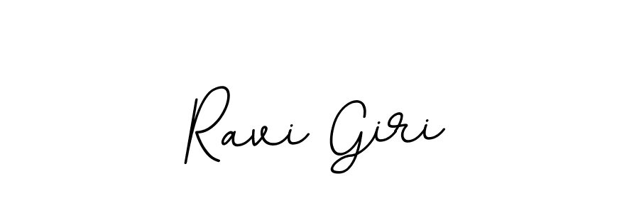 Make a beautiful signature design for name Ravi Giri. With this signature (BallpointsItalic-DORy9) style, you can create a handwritten signature for free. Ravi Giri signature style 11 images and pictures png