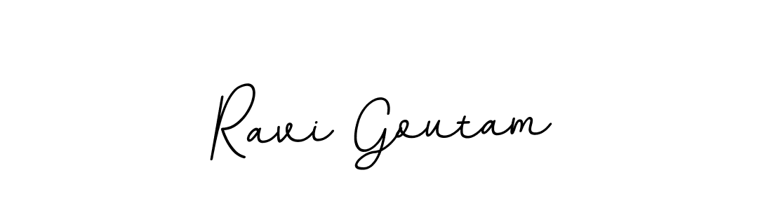 You should practise on your own different ways (BallpointsItalic-DORy9) to write your name (Ravi Goutam) in signature. don't let someone else do it for you. Ravi Goutam signature style 11 images and pictures png