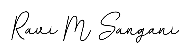 Try this chic Ravi M Sangani handwritten sign style. Using BallpointsItalic-DORy9 font elements, it gives your name a sleek, memorable identity. Ravi M Sangani signature style 11 images and pictures png