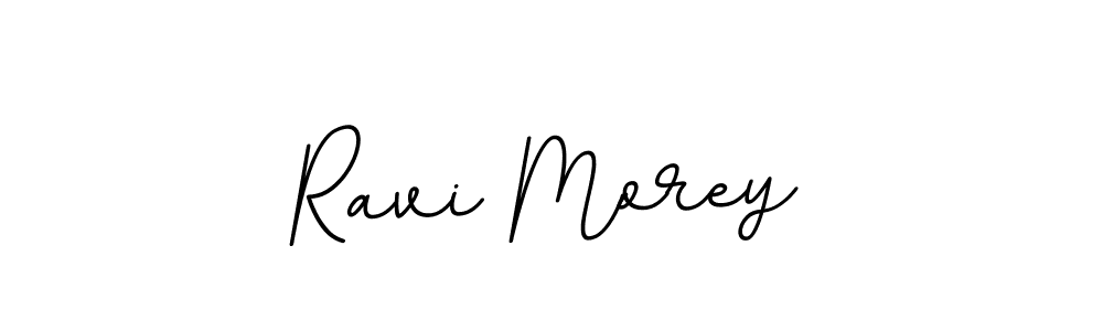 Use a signature maker to create a handwritten signature online. With this signature software, you can design (BallpointsItalic-DORy9) your own signature for name Ravi Morey. Ravi Morey signature style 11 images and pictures png