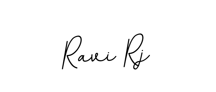 Use a signature maker to create a handwritten signature online. With this signature software, you can design (BallpointsItalic-DORy9) your own signature for name Ravi Rj. Ravi Rj signature style 11 images and pictures png