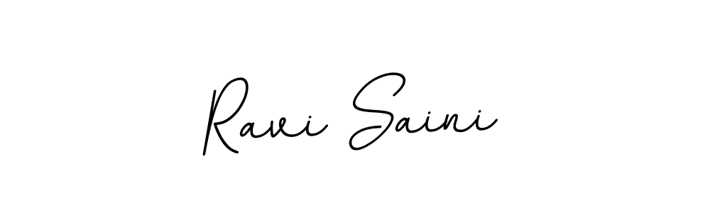 Make a beautiful signature design for name Ravi Saini. Use this online signature maker to create a handwritten signature for free. Ravi Saini signature style 11 images and pictures png