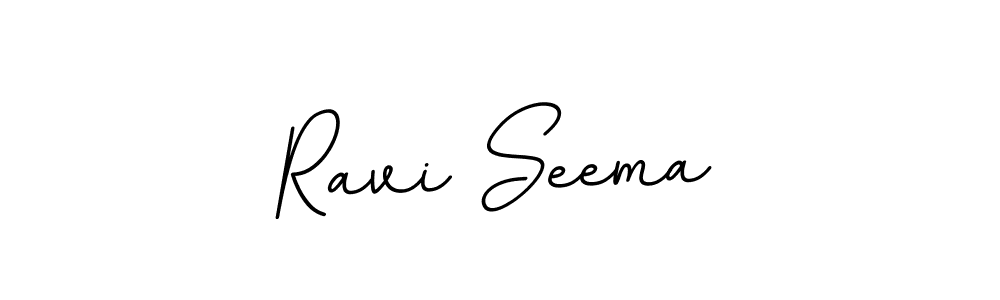You can use this online signature creator to create a handwritten signature for the name Ravi Seema. This is the best online autograph maker. Ravi Seema signature style 11 images and pictures png