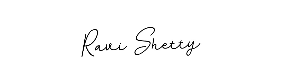 Create a beautiful signature design for name Ravi Shetty. With this signature (BallpointsItalic-DORy9) fonts, you can make a handwritten signature for free. Ravi Shetty signature style 11 images and pictures png