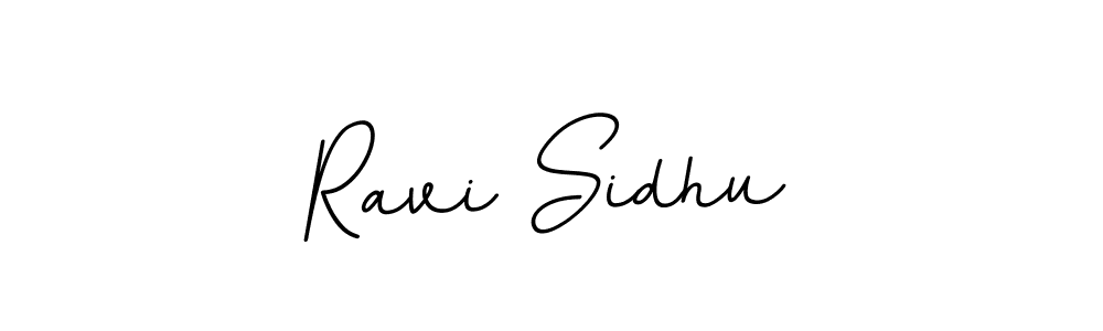 Use a signature maker to create a handwritten signature online. With this signature software, you can design (BallpointsItalic-DORy9) your own signature for name Ravi Sidhu. Ravi Sidhu signature style 11 images and pictures png