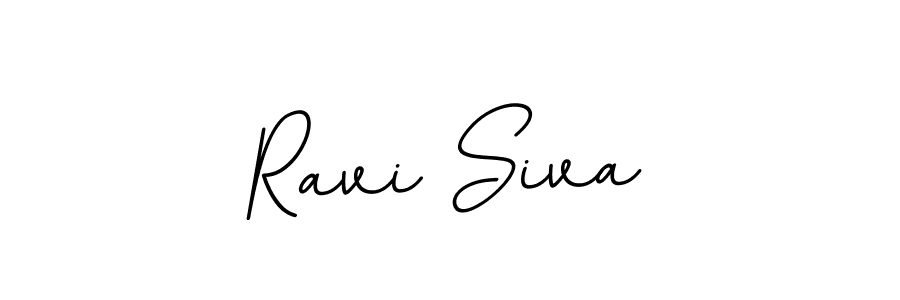 You should practise on your own different ways (BallpointsItalic-DORy9) to write your name (Ravi Siva) in signature. don't let someone else do it for you. Ravi Siva signature style 11 images and pictures png