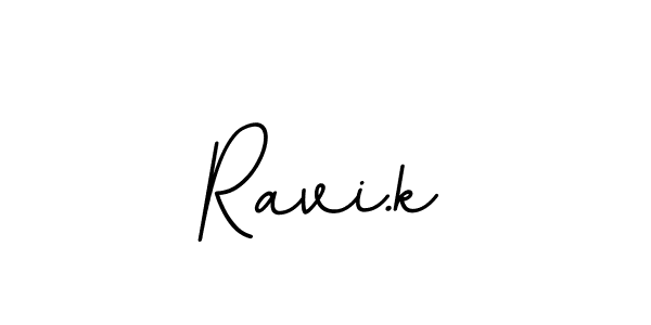 Also we have Ravi.k name is the best signature style. Create professional handwritten signature collection using BallpointsItalic-DORy9 autograph style. Ravi.k signature style 11 images and pictures png