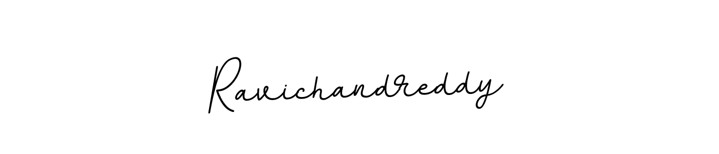 Use a signature maker to create a handwritten signature online. With this signature software, you can design (BallpointsItalic-DORy9) your own signature for name Ravichandreddy. Ravichandreddy signature style 11 images and pictures png