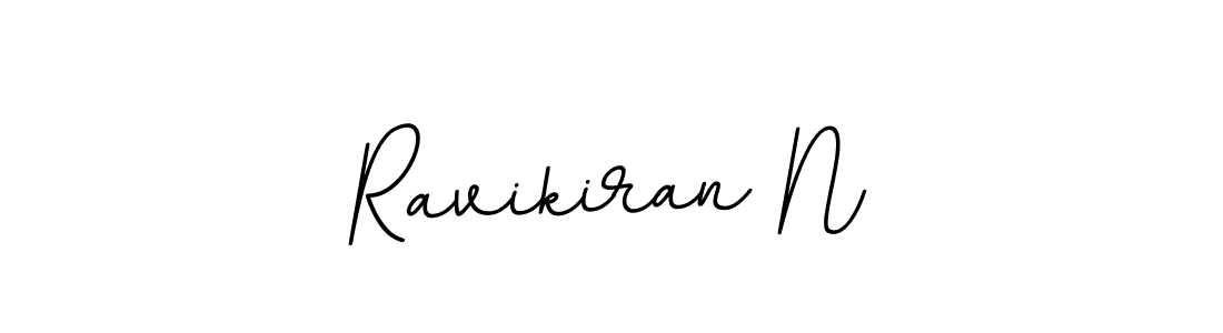 Ravikiran N stylish signature style. Best Handwritten Sign (BallpointsItalic-DORy9) for my name. Handwritten Signature Collection Ideas for my name Ravikiran N. Ravikiran N signature style 11 images and pictures png
