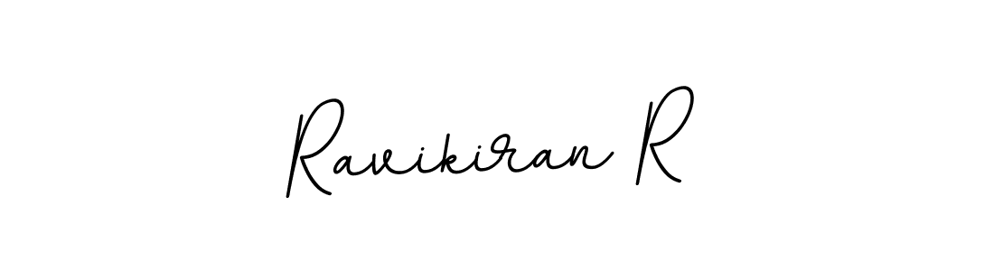 It looks lik you need a new signature style for name Ravikiran R. Design unique handwritten (BallpointsItalic-DORy9) signature with our free signature maker in just a few clicks. Ravikiran R signature style 11 images and pictures png