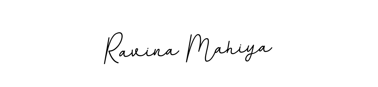 Create a beautiful signature design for name Ravina Mahiya. With this signature (BallpointsItalic-DORy9) fonts, you can make a handwritten signature for free. Ravina Mahiya signature style 11 images and pictures png