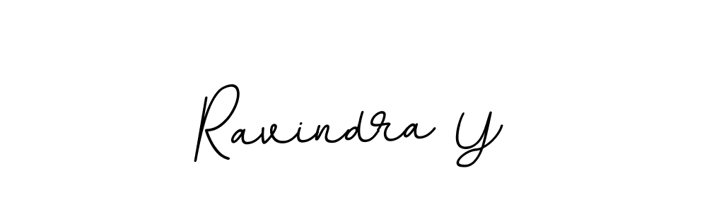 The best way (BallpointsItalic-DORy9) to make a short signature is to pick only two or three words in your name. The name Ravindra Y include a total of six letters. For converting this name. Ravindra Y signature style 11 images and pictures png