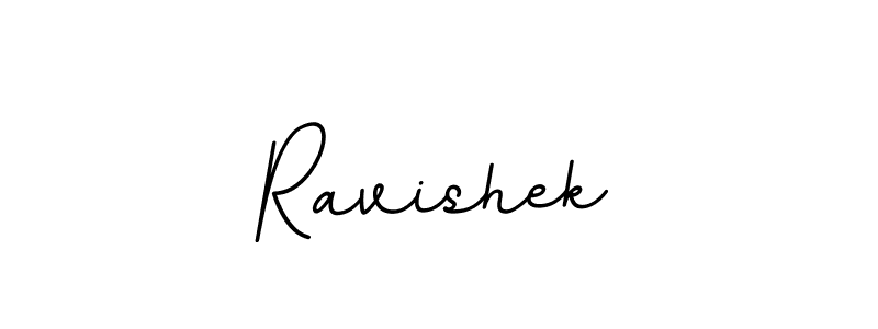 Ravishek stylish signature style. Best Handwritten Sign (BallpointsItalic-DORy9) for my name. Handwritten Signature Collection Ideas for my name Ravishek. Ravishek signature style 11 images and pictures png