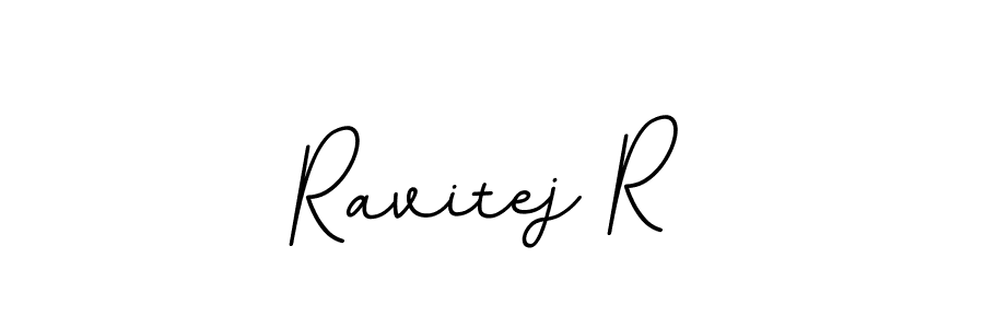 How to make Ravitej R signature? BallpointsItalic-DORy9 is a professional autograph style. Create handwritten signature for Ravitej R name. Ravitej R signature style 11 images and pictures png