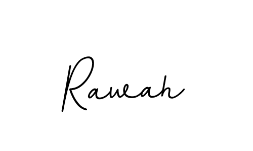 Design your own signature with our free online signature maker. With this signature software, you can create a handwritten (BallpointsItalic-DORy9) signature for name Rawah. Rawah signature style 11 images and pictures png