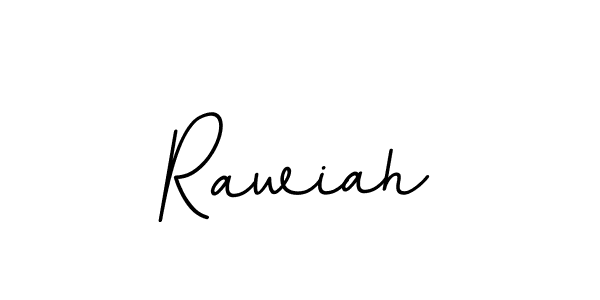 It looks lik you need a new signature style for name Rawiah. Design unique handwritten (BallpointsItalic-DORy9) signature with our free signature maker in just a few clicks. Rawiah signature style 11 images and pictures png