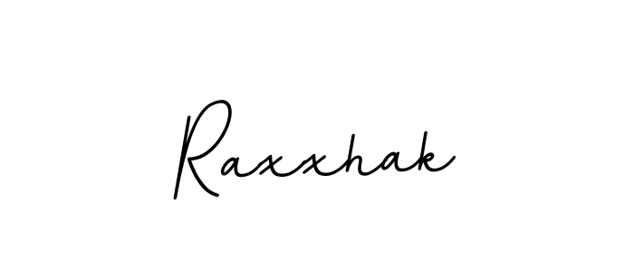 Use a signature maker to create a handwritten signature online. With this signature software, you can design (BallpointsItalic-DORy9) your own signature for name Raxxhak. Raxxhak signature style 11 images and pictures png