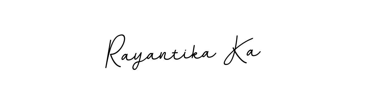 This is the best signature style for the Rayantika Ka name. Also you like these signature font (BallpointsItalic-DORy9). Mix name signature. Rayantika Ka signature style 11 images and pictures png