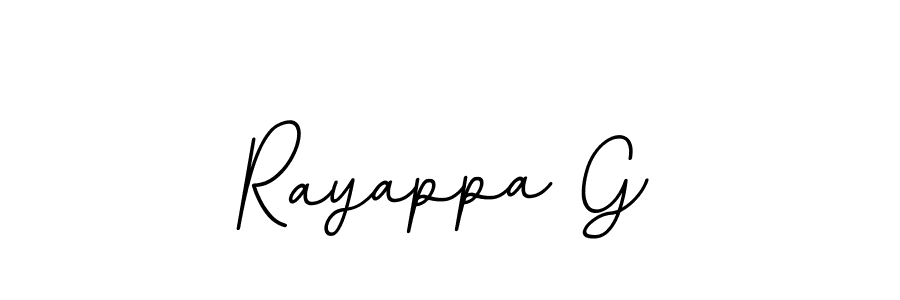 Create a beautiful signature design for name Rayappa G. With this signature (BallpointsItalic-DORy9) fonts, you can make a handwritten signature for free. Rayappa G signature style 11 images and pictures png