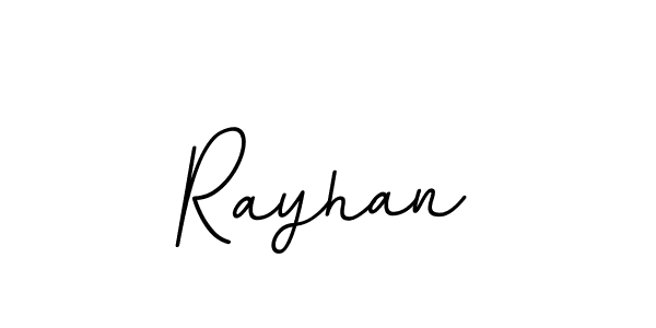 Rayhan stylish signature style. Best Handwritten Sign (BallpointsItalic-DORy9) for my name. Handwritten Signature Collection Ideas for my name Rayhan. Rayhan signature style 11 images and pictures png