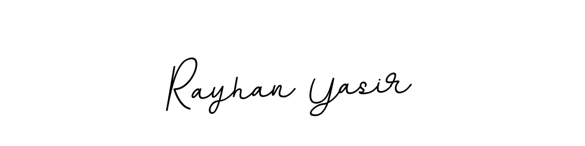 Rayhan Yasir stylish signature style. Best Handwritten Sign (BallpointsItalic-DORy9) for my name. Handwritten Signature Collection Ideas for my name Rayhan Yasir. Rayhan Yasir signature style 11 images and pictures png