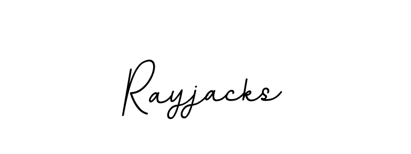 Design your own signature with our free online signature maker. With this signature software, you can create a handwritten (BallpointsItalic-DORy9) signature for name Rayjacks. Rayjacks signature style 11 images and pictures png