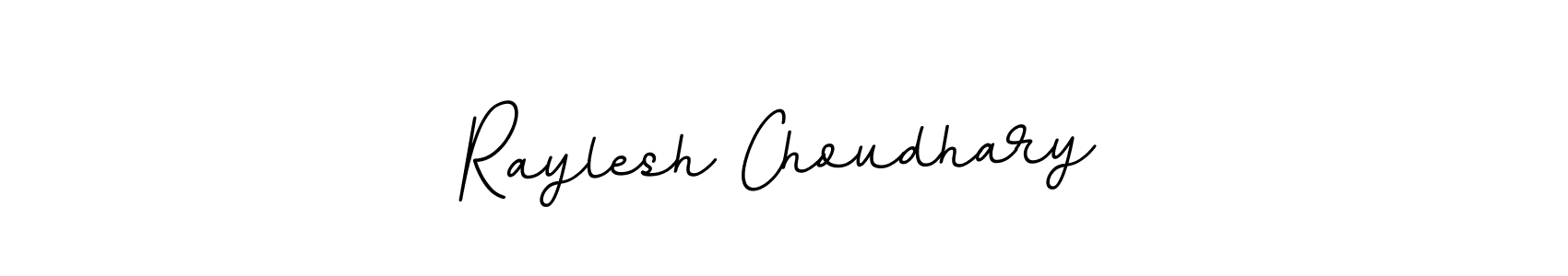 Make a beautiful signature design for name Raylesh Choudhary. With this signature (BallpointsItalic-DORy9) style, you can create a handwritten signature for free. Raylesh Choudhary signature style 11 images and pictures png