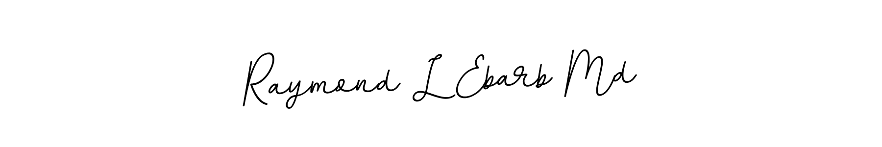 if you are searching for the best signature style for your name Raymond L Ebarb Md. so please give up your signature search. here we have designed multiple signature styles  using BallpointsItalic-DORy9. Raymond L Ebarb Md signature style 11 images and pictures png
