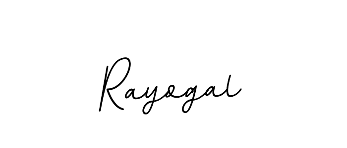 Create a beautiful signature design for name Rayogal. With this signature (BallpointsItalic-DORy9) fonts, you can make a handwritten signature for free. Rayogal signature style 11 images and pictures png