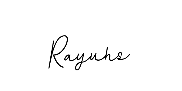 Make a beautiful signature design for name Rayuhs. Use this online signature maker to create a handwritten signature for free. Rayuhs signature style 11 images and pictures png