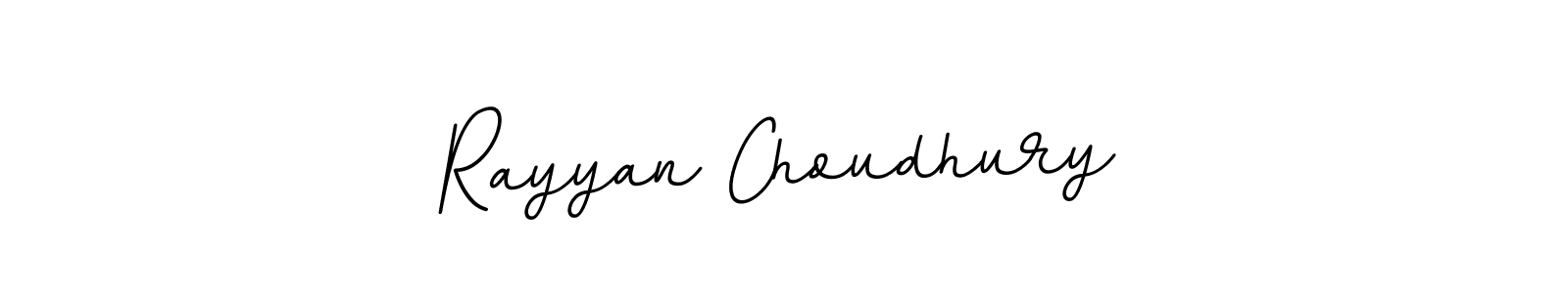 Make a beautiful signature design for name Rayyan Choudhury. With this signature (BallpointsItalic-DORy9) style, you can create a handwritten signature for free. Rayyan Choudhury signature style 11 images and pictures png