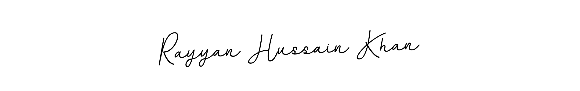 Make a short Rayyan Hussain Khan signature style. Manage your documents anywhere anytime using BallpointsItalic-DORy9. Create and add eSignatures, submit forms, share and send files easily. Rayyan Hussain Khan signature style 11 images and pictures png