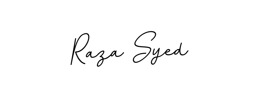 Raza Syed stylish signature style. Best Handwritten Sign (BallpointsItalic-DORy9) for my name. Handwritten Signature Collection Ideas for my name Raza Syed. Raza Syed signature style 11 images and pictures png