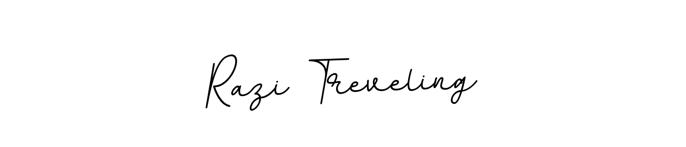 Razi Treveling stylish signature style. Best Handwritten Sign (BallpointsItalic-DORy9) for my name. Handwritten Signature Collection Ideas for my name Razi Treveling. Razi Treveling signature style 11 images and pictures png
