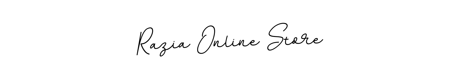 Also You can easily find your signature by using the search form. We will create Razia Online Store name handwritten signature images for you free of cost using BallpointsItalic-DORy9 sign style. Razia Online Store signature style 11 images and pictures png