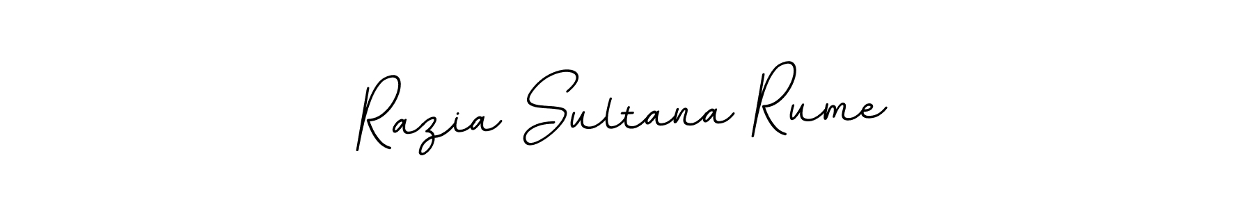 Similarly BallpointsItalic-DORy9 is the best handwritten signature design. Signature creator online .You can use it as an online autograph creator for name Razia Sultana Rume. Razia Sultana Rume signature style 11 images and pictures png